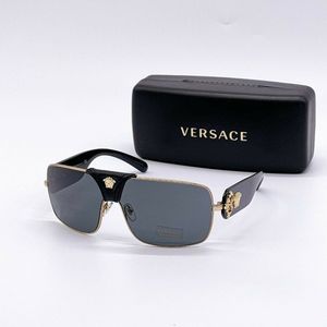 New Versace Black w/ Gold Trim Sunglasses